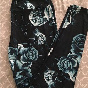 Twilight roses leggings