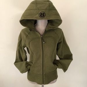 Lululemon Hunter Green Scuba Jacket