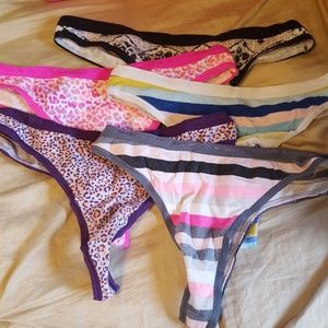 5 NWOT Victoria's Secret panties