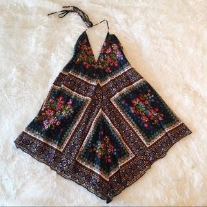 Low Back & V Neck triangle top