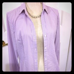H&M striped dress shirt
