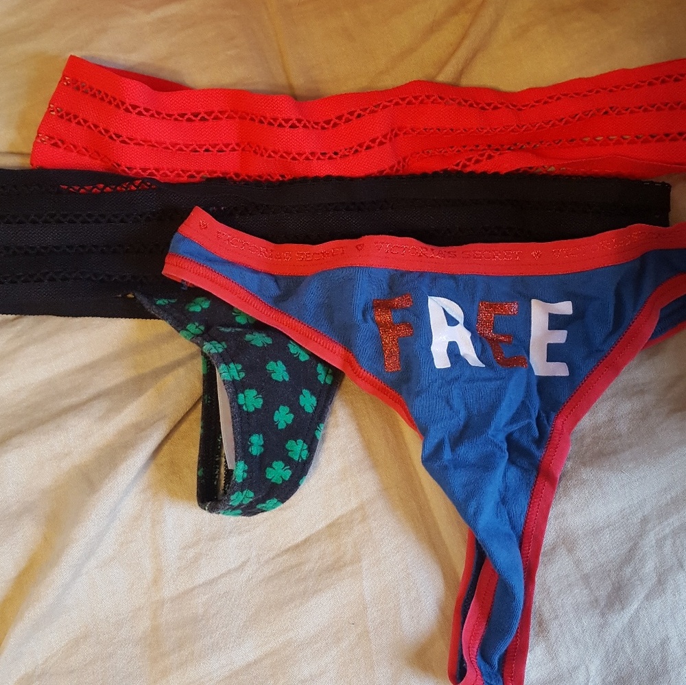 3 NWOT Victoria's Secret panties