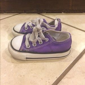 Baby Girl Purple Converse