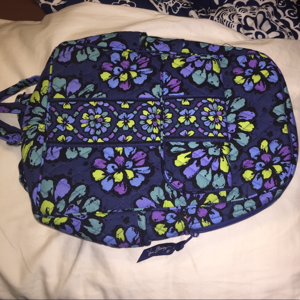Vera Bradley Small Backpack in Indigo Blue