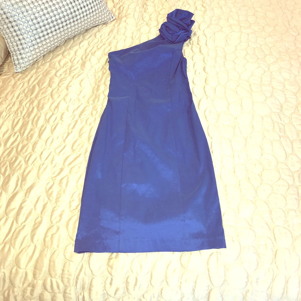 Royal blur evening dress