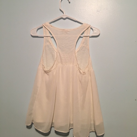 White flowy Tank Top - Picture 2 of 2