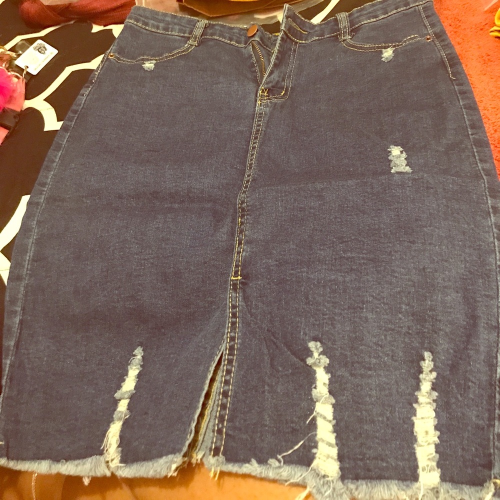 Denim Skirt