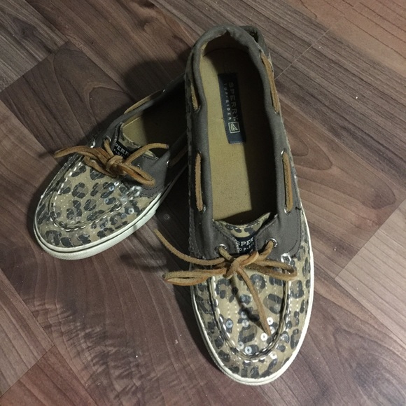 Sperry Shoes - [Sperry] Cheetah like Top Siders