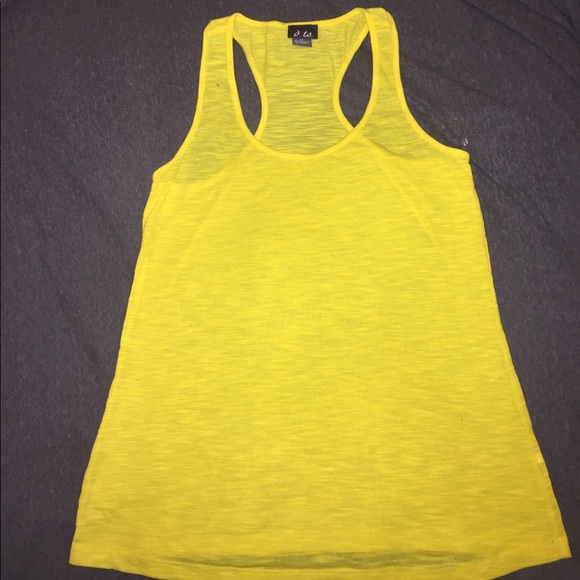Dots Tops - Yellow Tank