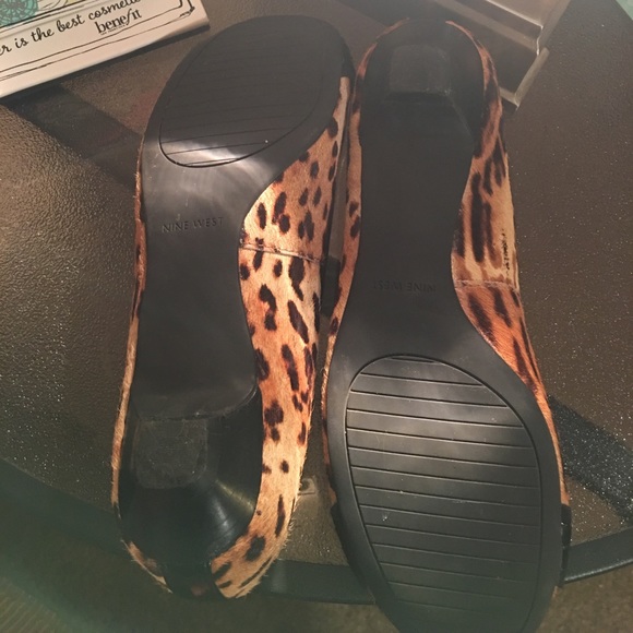 Nine West leopard hair shoes - Picture 2 of 4
