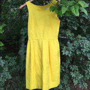 Yellow Jcrew Dress