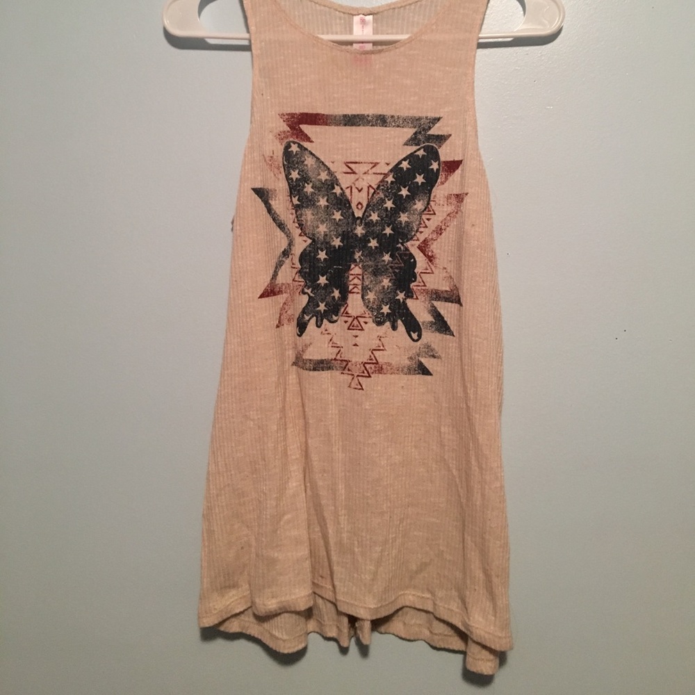 Butterfly Tank Top