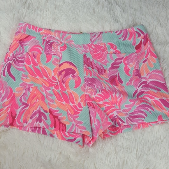 Lilly Pulitzer Pants - Lilly Pulitzer Alycia Short Poolside Blue
