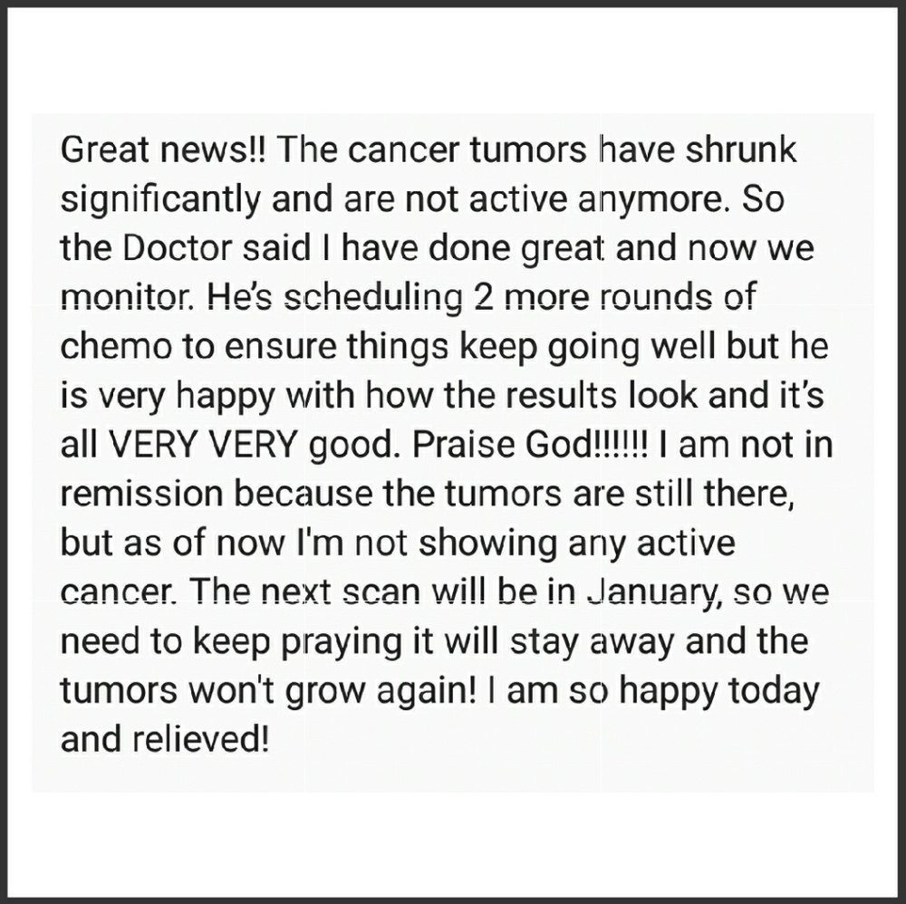 NO ACTIVE CANCER,READ PIC 3!!! - Picture 3 of 3