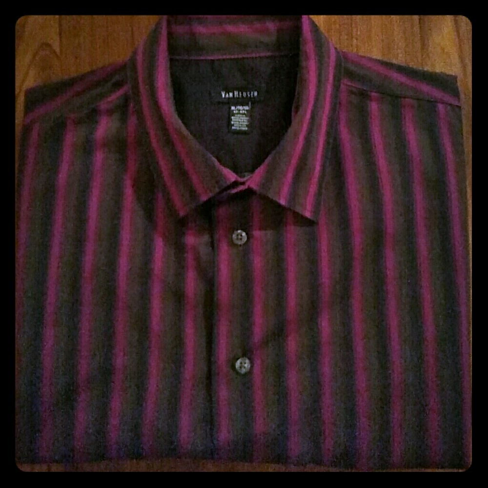 Van Heusen Long Sleeved Cool Casual Shirt