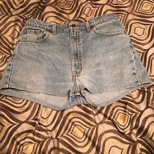 Vintage High waisted Jean shorts