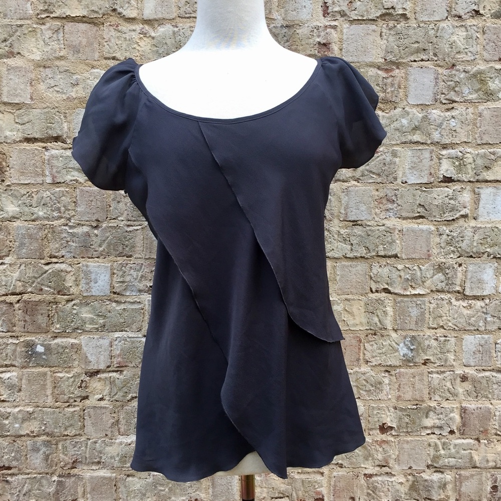 Grey Layered Blouse