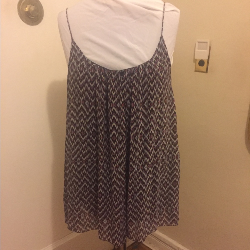 Zara Ikat print mini dress or tunic