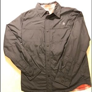 The North Face button up reversible