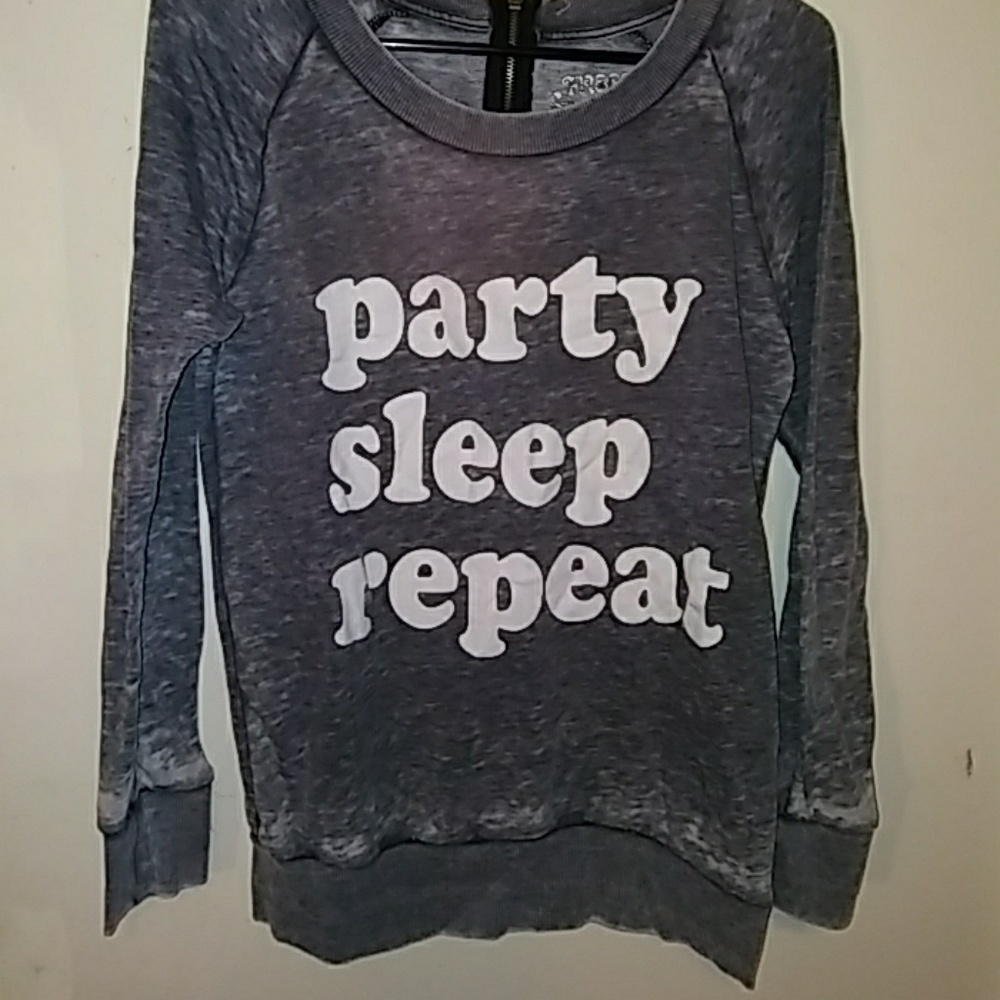 Gray long sleeve