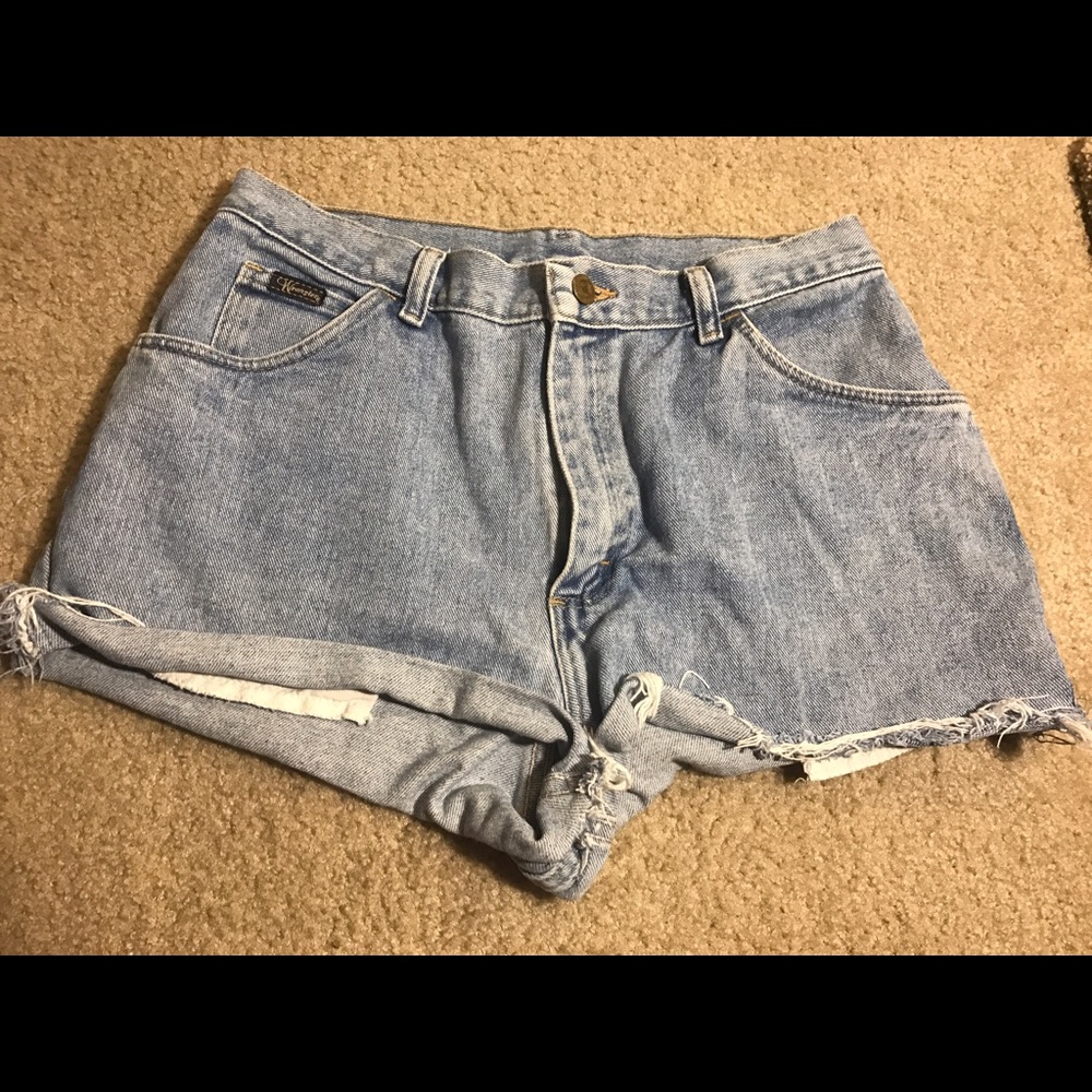 wrangler jean shorts