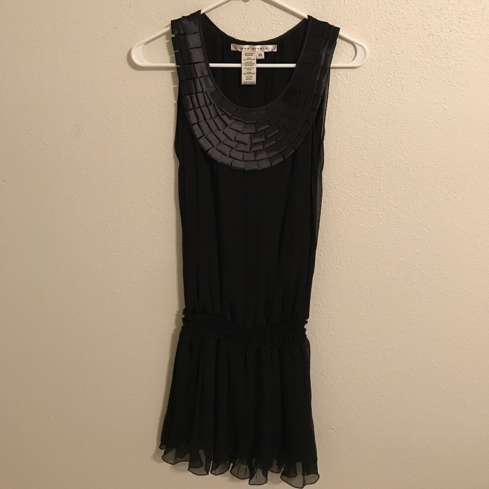 Max studio black dress