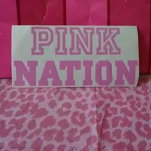VS PINK Nation Decal