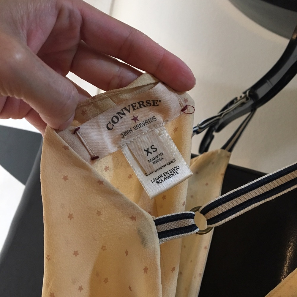 Converse by John Varvatos silk top - Picture 4 of 7