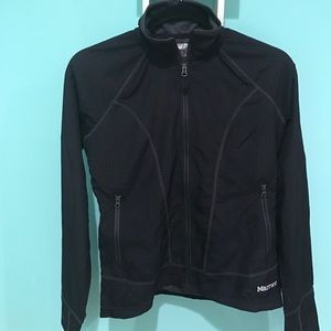 Black Marmot Zip Up Running Jacket (XS)