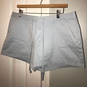 Light blue shorts