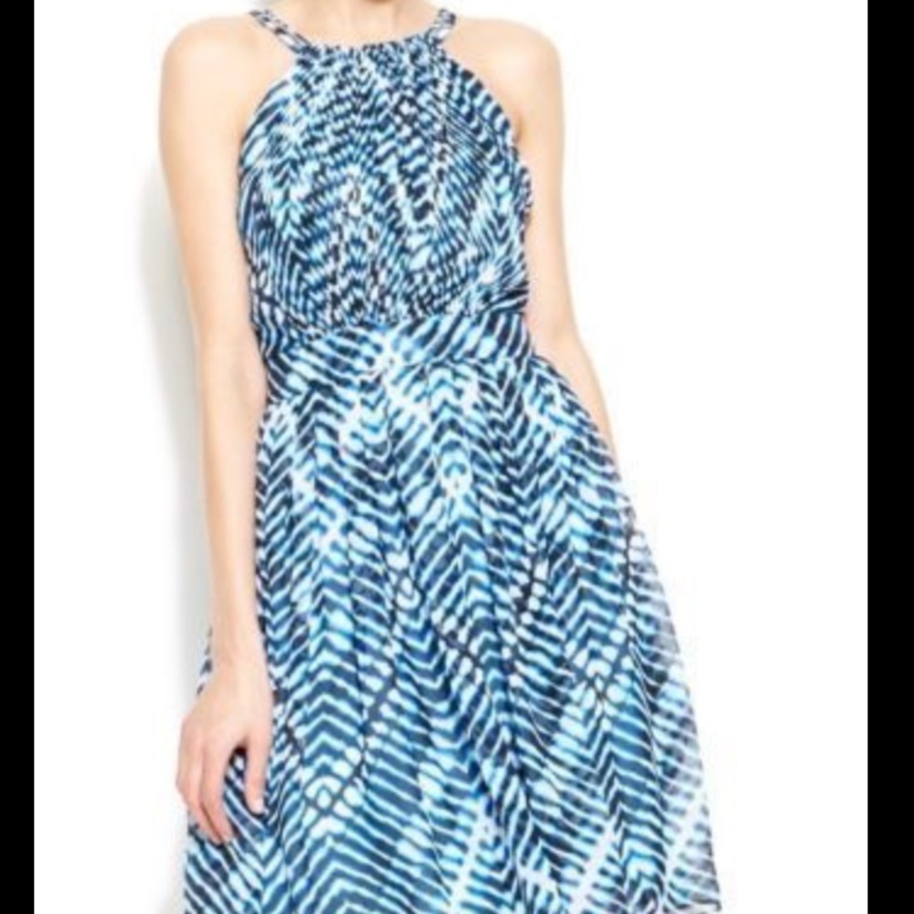 Calvin Klein chiffon size 6P dress