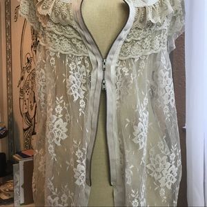 Free People lace top