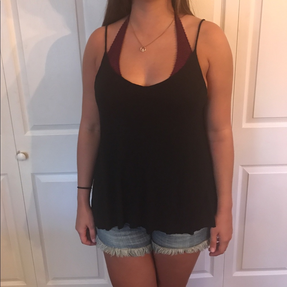 XL black American Eagle Outfitters tank top