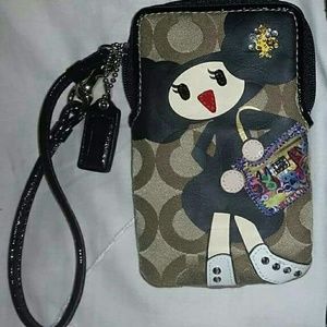 Rare NWT Coach Poppy Chan Pepper Universal Case