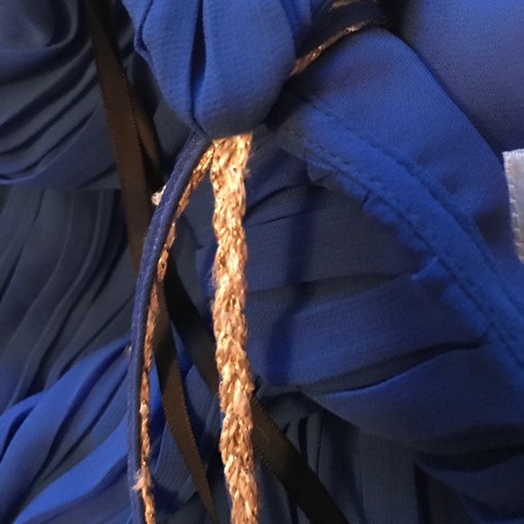 Size 6 Blue Dress - Picture 4 of 5