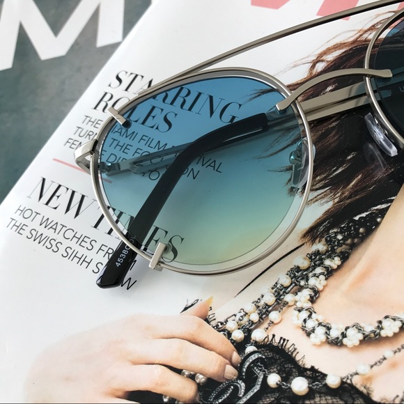 Green Colored Lens Sunglasses - Picture 2 of 3