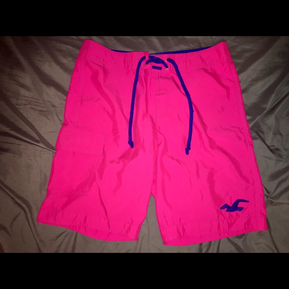Hollister Swim Trunks Pink