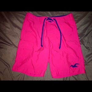 Hollister Swim Trunks Pink
