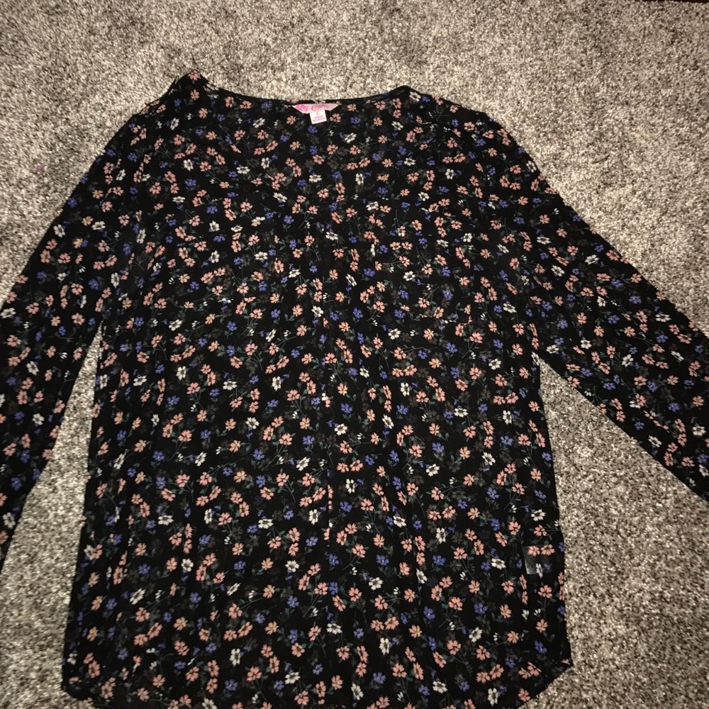 candies flower shirt