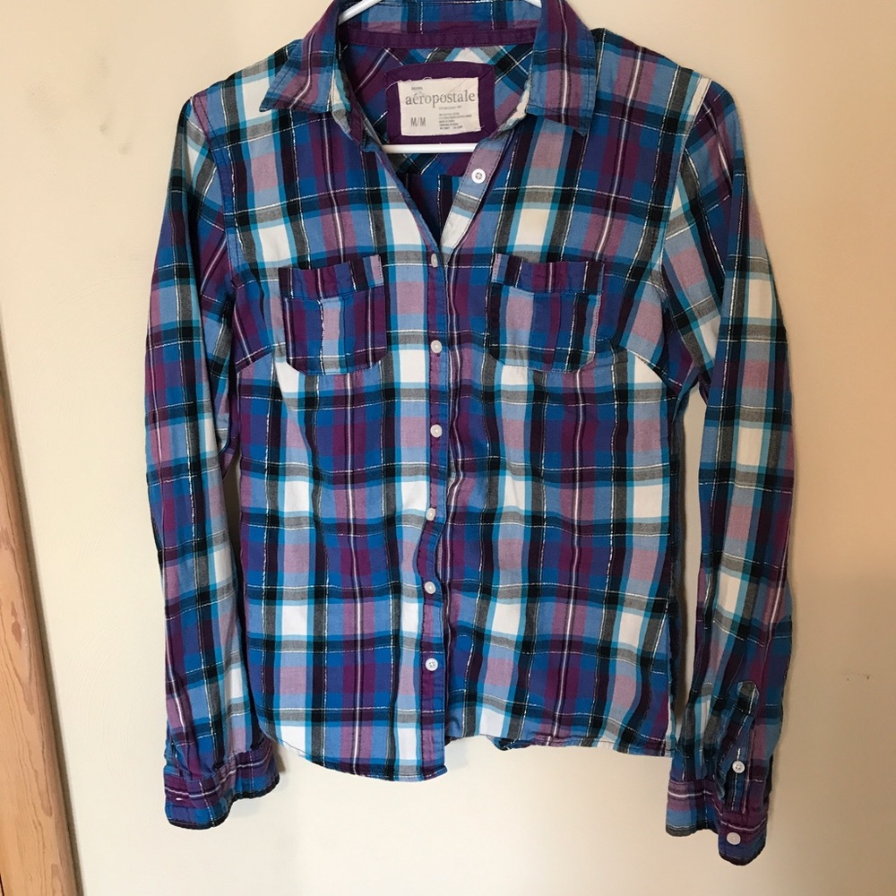 Aeropostale plaid shirt