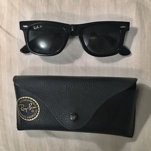 Polarized Ray-ban Wayfarers