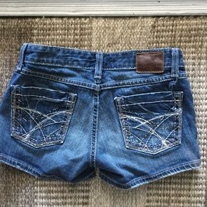 BKE denim shorts