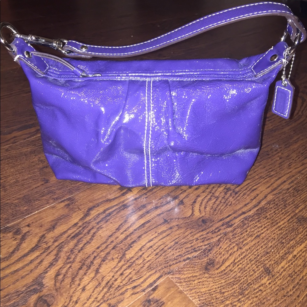 Coach Purse purple