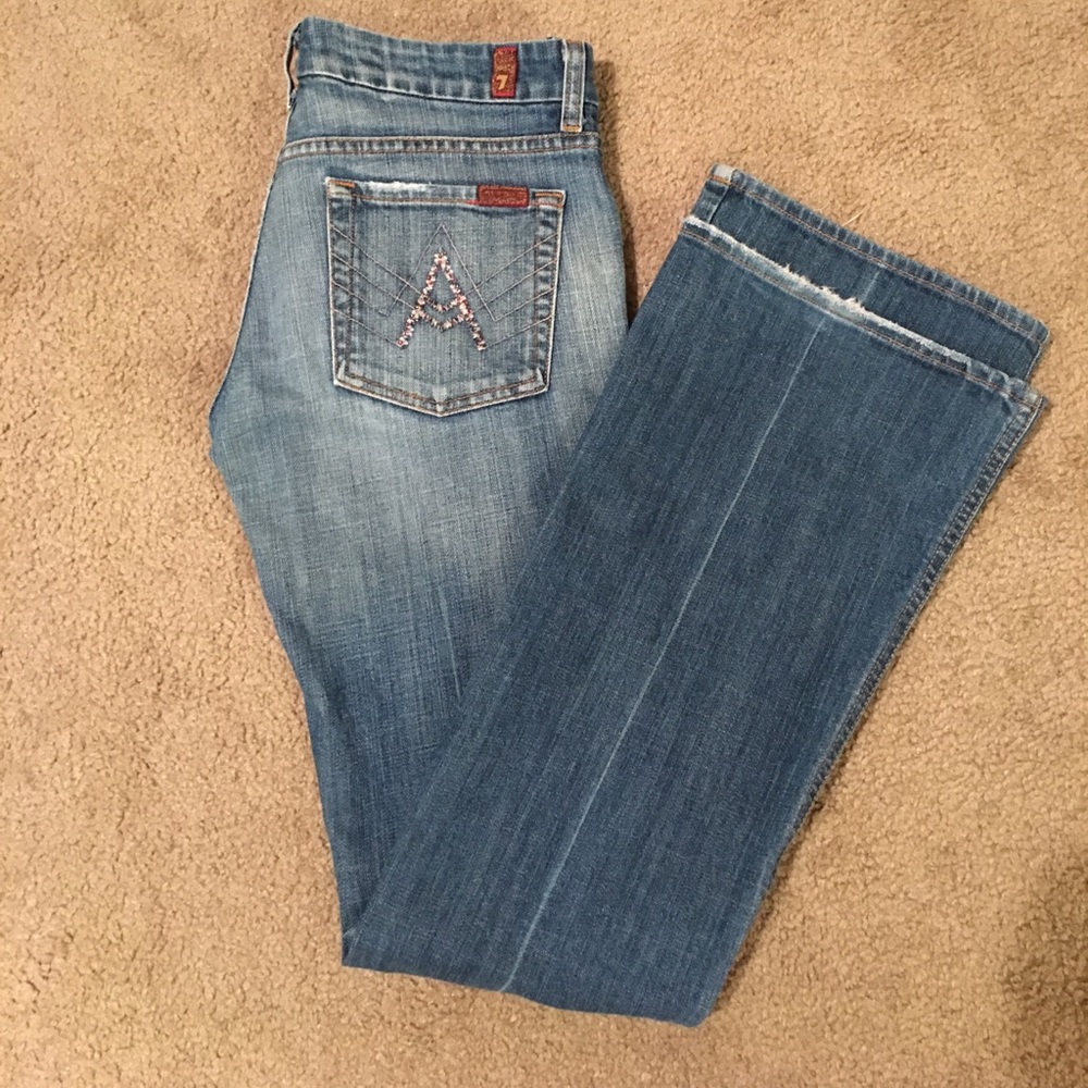 7 for all mankind jeans size 27