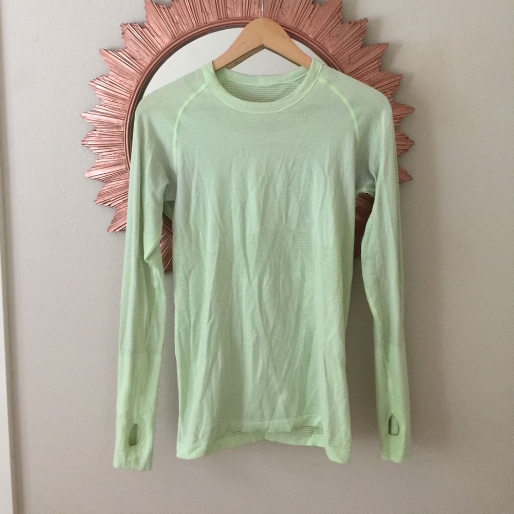 Lulu lemon tight workout shirt