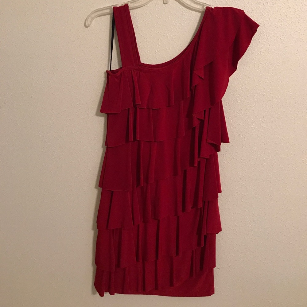Red dress