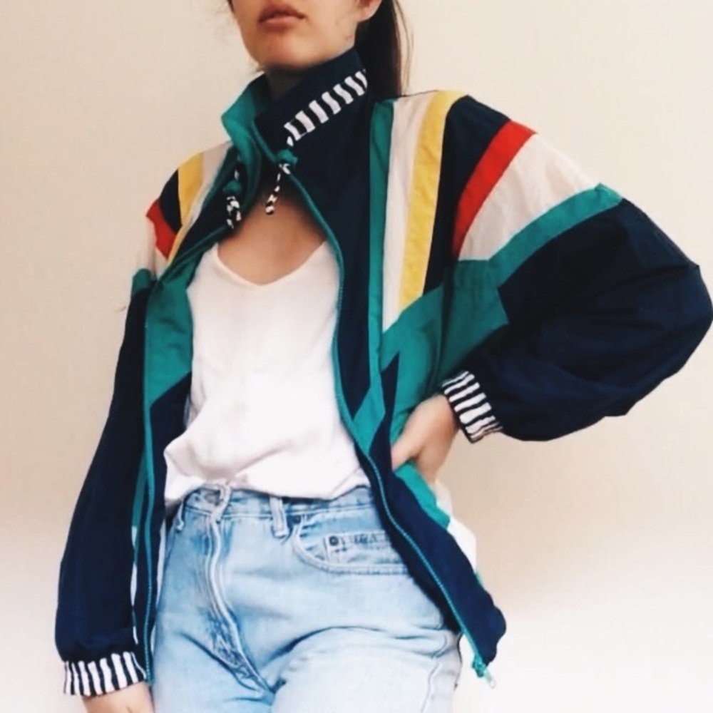 Vintage 80s windbreaker