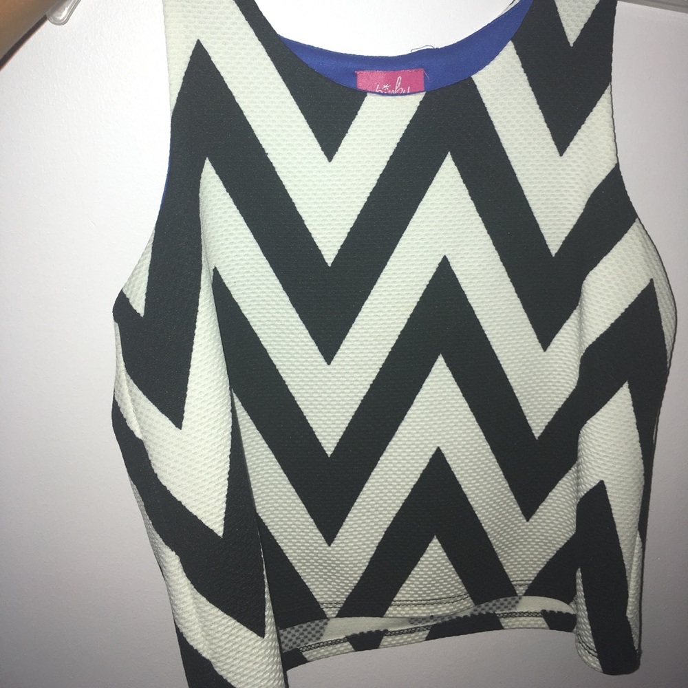 Cute casual matching top and skirt