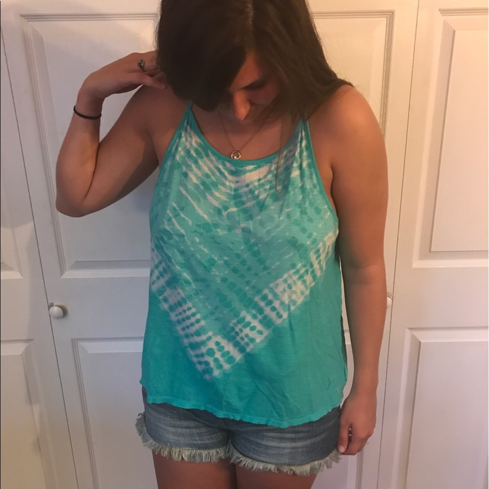 American Eagle tie-dye tank top