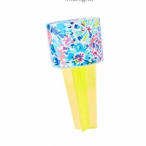 Lilly Pulitzer cup holder for beach